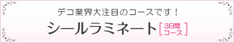 シールデラミネートコース